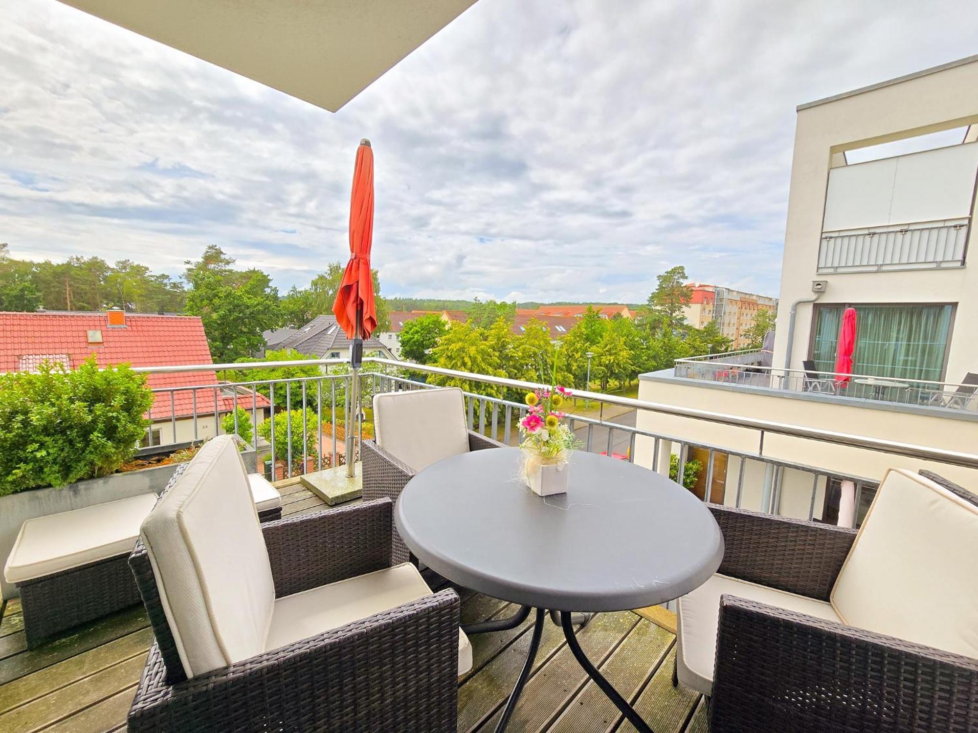 Strandvillen Binz - Ferienwohnung Mit 1 Schlafzimmer Und Balkon Dr-421 ภายนอก รูปภาพ